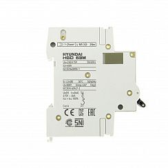 Автоматический выключатель HGD63-M 1PMBS0000C B 1P 40А 6kA (STANDARD)