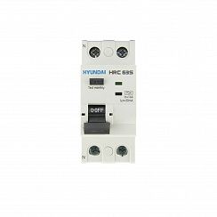 Устройство защитного отключения HRC63S 2PG4S0000C 00025F 2 полюса, 25A, 30mA (STANDARD), тип A