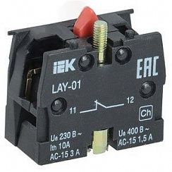 Блок контактный 1р для серии LAY5                                                                                                                                                                       