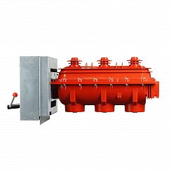 Элегазовый выключатель нагрузки ESQ FLN36-24D/630-20R-MOA-B-HS-BD-VI-PB-PА (24кВ, 630А, 20кА, руч. упр. MOA, кож. B, рук. HS, BD блок. дв., датчик индикаци VI+, мех. б-ка PB (зз),мех. б-ка PА (сил.))