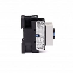 Магнитный контактор HGC18 11NS X380 18А 7.5 кВт при АС3 (380-440В) кат. 380В АC 1НО+1НЗ